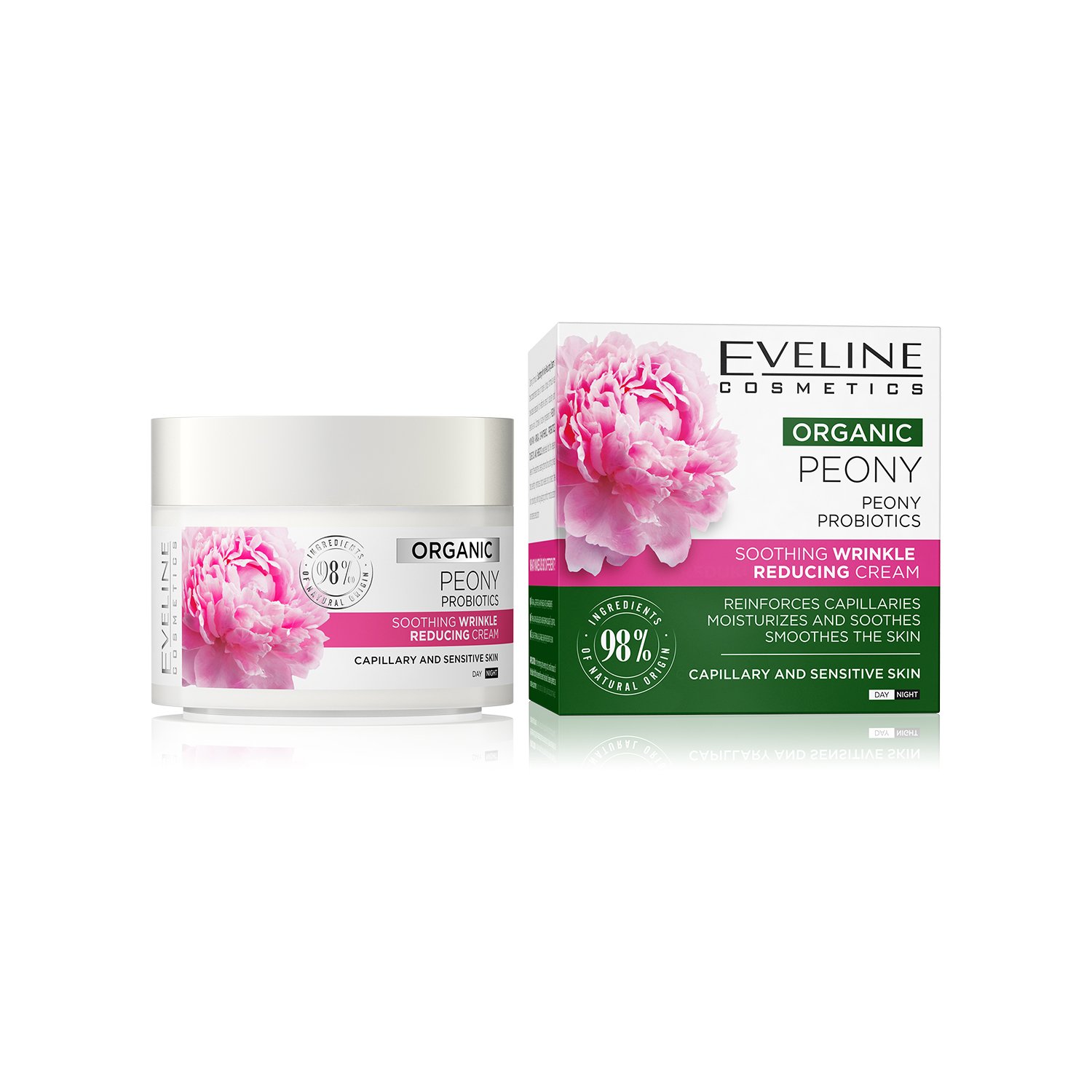 ORGANIC PEONY SOOTHING WRINKLE REDUCING CREAM 50ML