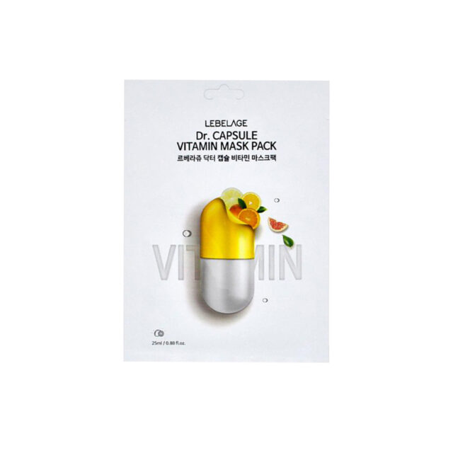 Labelage Mask Lebelage Dr.Capsule Vitamin Mask | Lebelage Face Masks, Face Masks