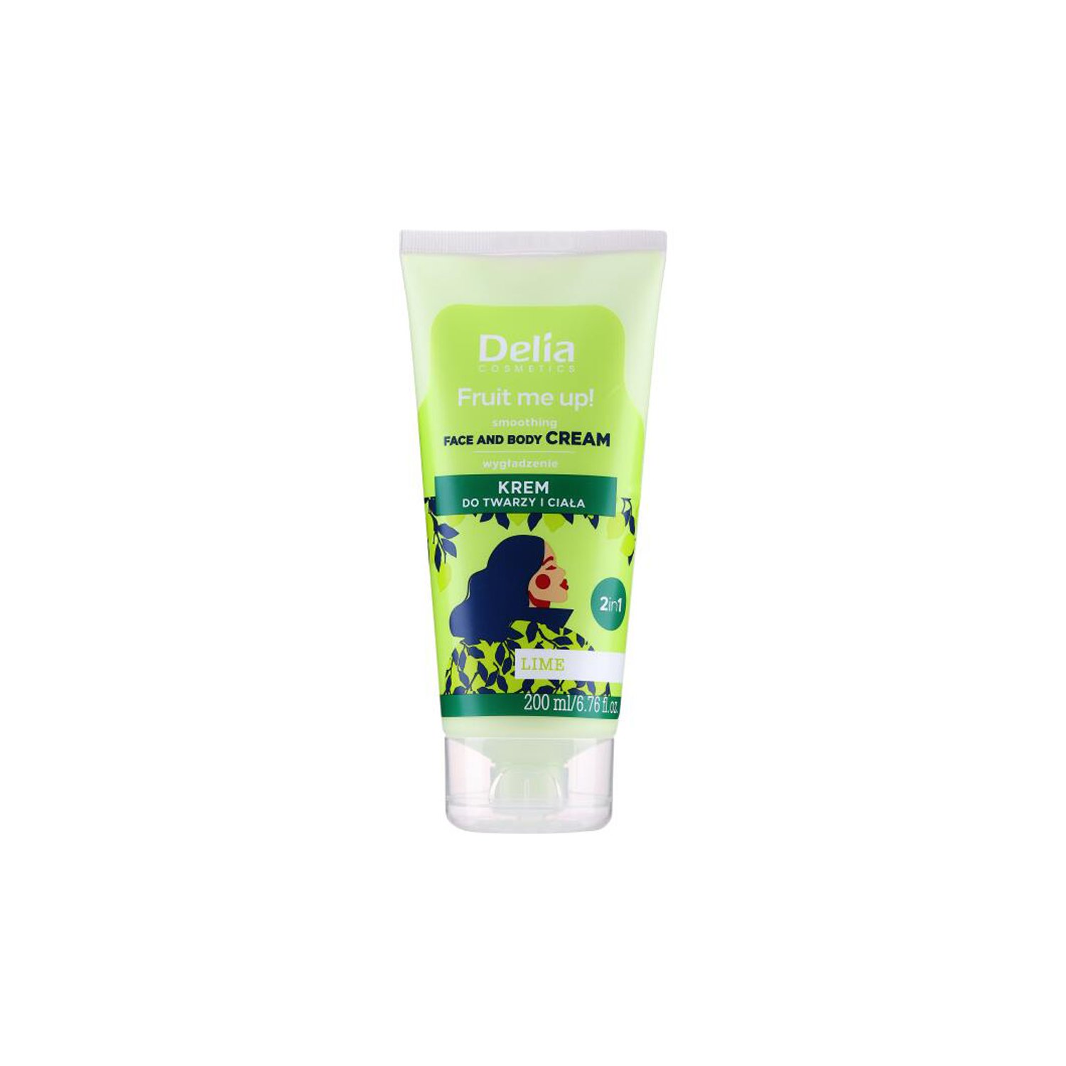 Delia fruit me up_face and body cream 2in1_Lime