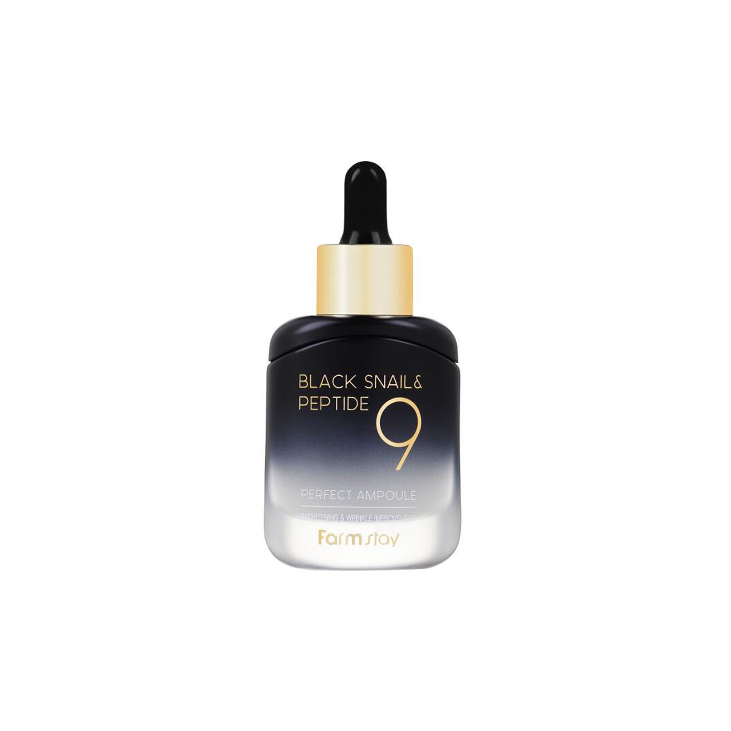 FARMSTAY_BLACK SNAIL_AND_PEPTIDE9_PERFECT AMPOULE
