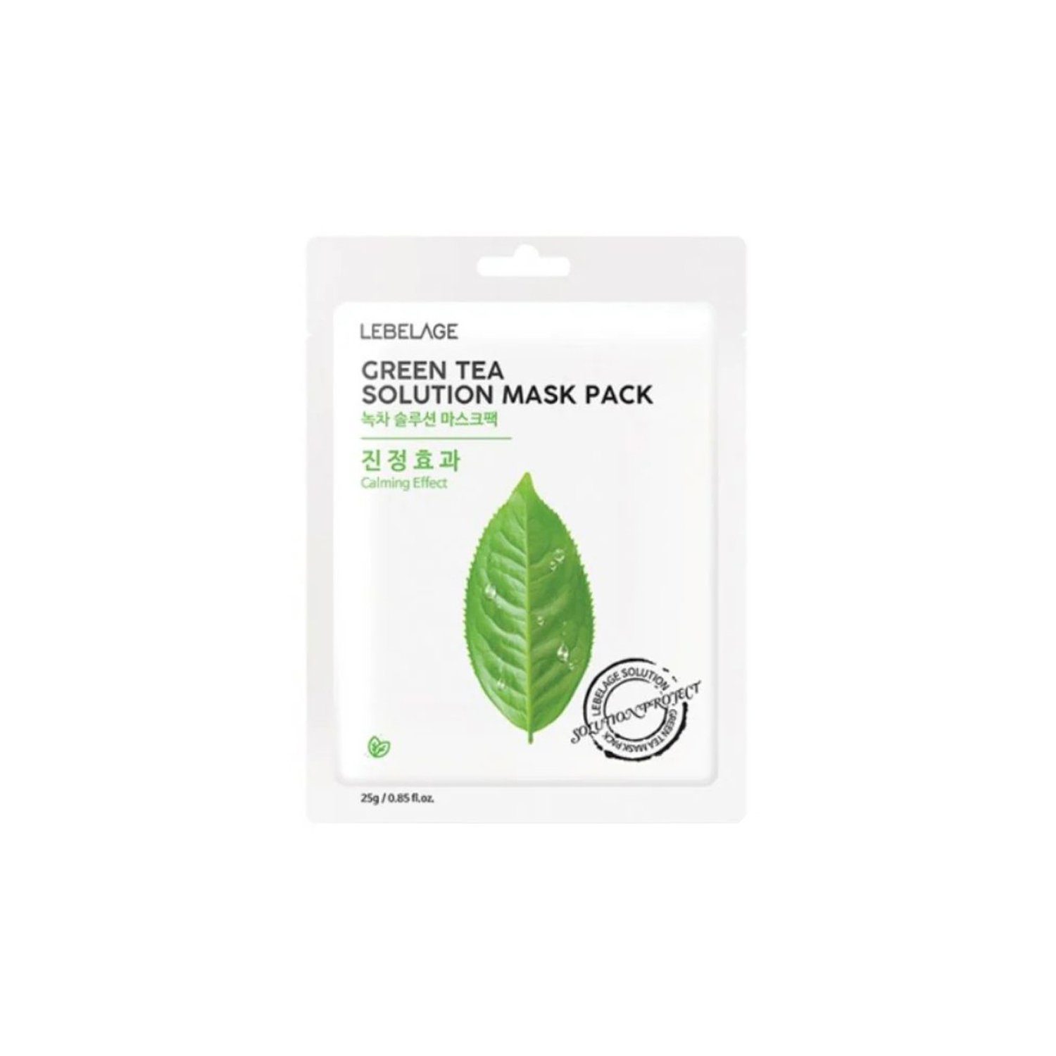 LEBELAGE GREEN TEA SOLUTION MASK PACK