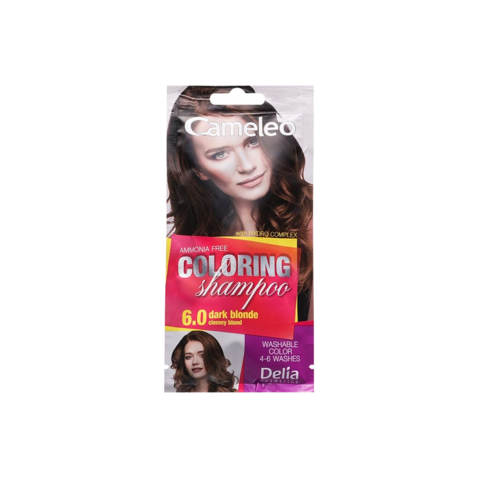 Delia Cameleo Coloring Shampoo 6.0 Dark Blonde | Delia Hair Dye